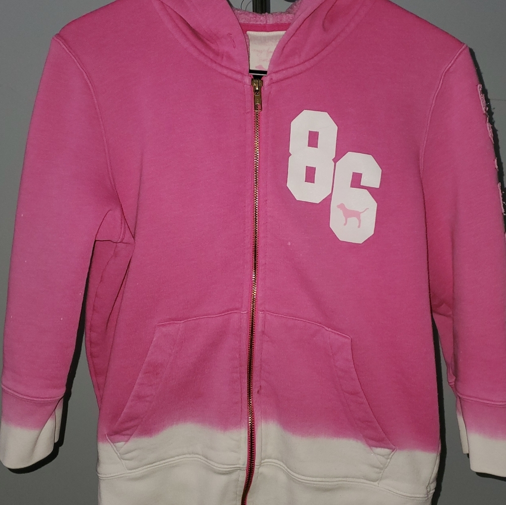 Pink brand jacket